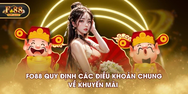 FO88 quy định các điều khoản chung về khuyến mãi FO88 quy định các điều khoản chung về khuyến mãi