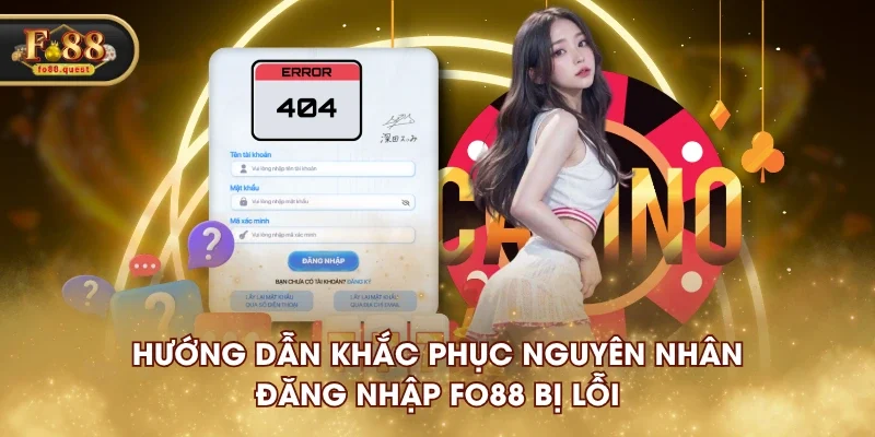 Hướng dẫn khắc phục nguyên nhân đăng nhập FO88 bị lỗi Hướng dẫn khắc phục nguyên nhân đăng nhập FO88 bị lỗi