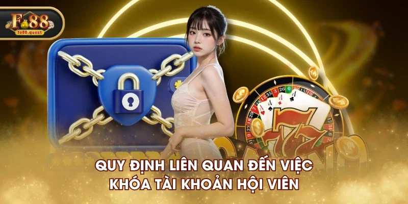 Quy định liên quan đến việc khóa tài khoản hội viên Quy định liên quan đến việc khóa tài khoản hội viên