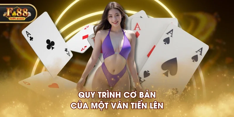 Quy trình cơ bản của một ván tiến lên Quy trình cơ bản của một ván tiến lên