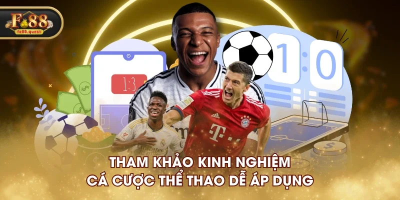 Tham khảo kinh nghiệm cá cược thể thao dễ áp dụng Tham khảo kinh nghiệm cá cược thể thao dễ áp dụng
