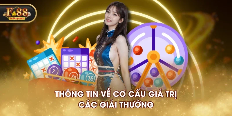 Thông tin về cơ cấu giá trị các giải thưởng Thông tin về cơ cấu giá trị các giải thưởng